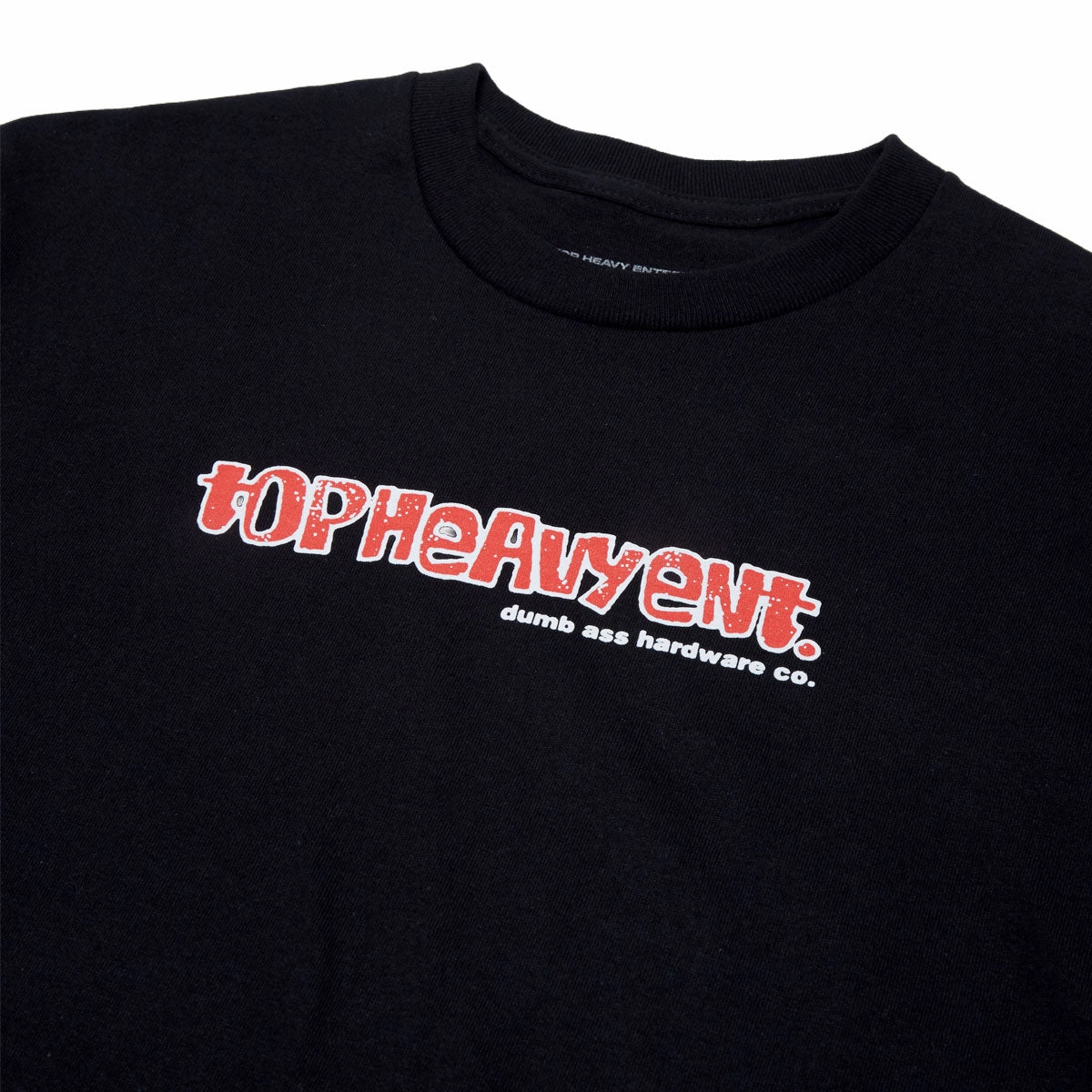 Bold Comfort Top Heavy Bruv T-Shirt - Black