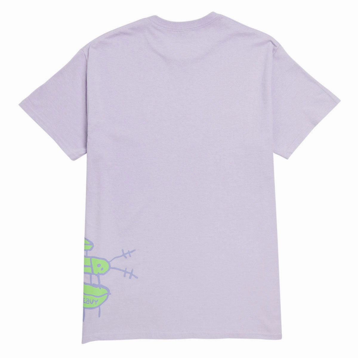 Top Heavy Bugged Out T-Shirt - Lavender Cozy Vibes Standard Body Fit