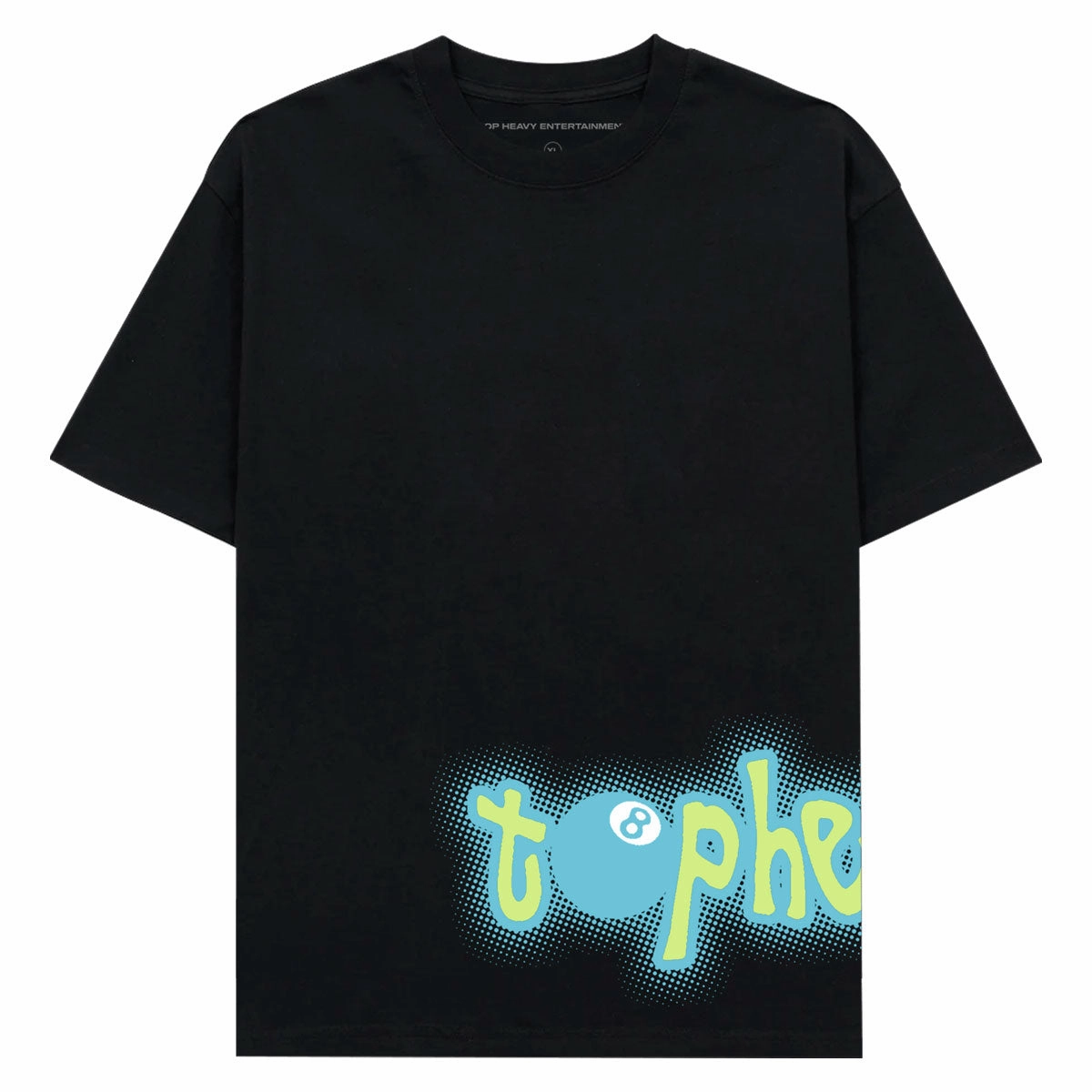 Top Heavy Nine Seven T-Shirt - Black Versatile Design
