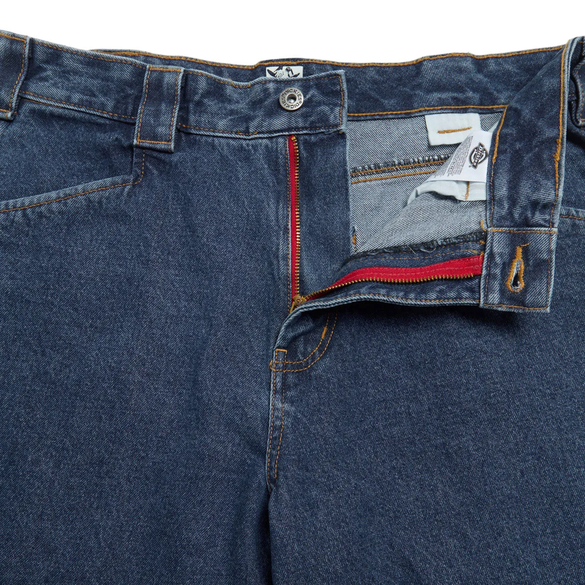 Dickies Mike Anderson Denim Jeans - Stonewashed Indigo Blue Breathable Fit Sport Performance