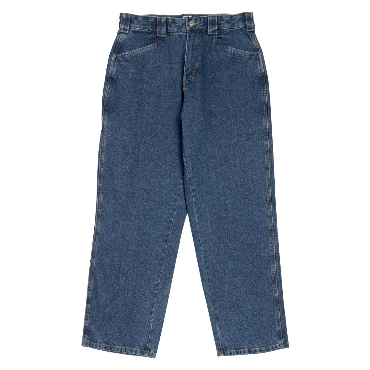 windproof Dickies Mike Anderson Denim Jeans - Stonewashed Indigo Blue