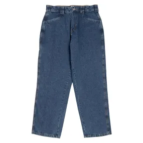 windproof Dickies Mike Anderson Denim Jeans - Stonewashed Indigo Blue