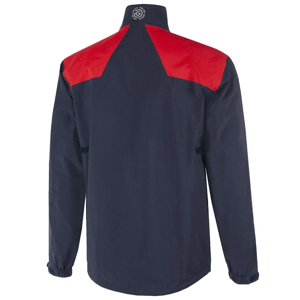 Subtle Color Tone Breathable Design Galvin Green Armstrong Gore-Tex Paclite Waterproof Jacket - Navy/White/Red
