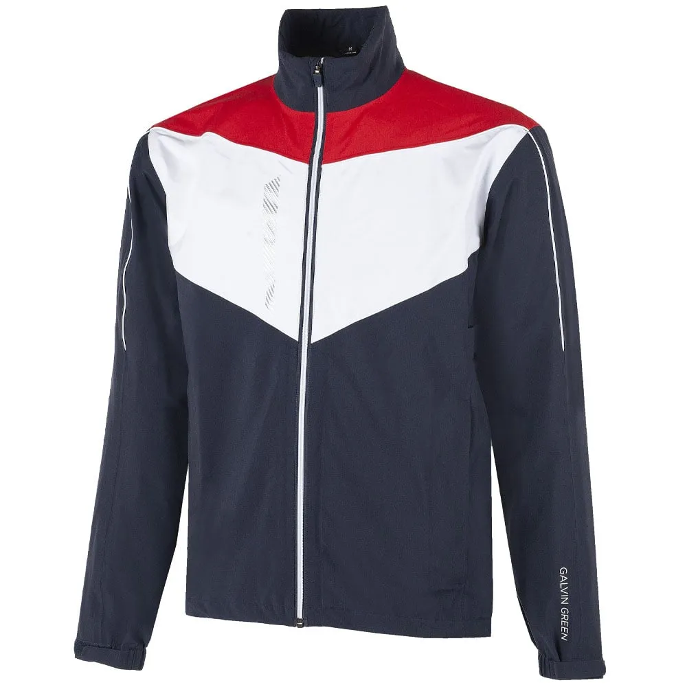 Adjustable drawstring Galvin Green Armstrong Gore-Tex Paclite Waterproof Jacket - Navy/White/Red