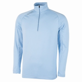 Drawstring Classic Layering Galvin Green Drake Insula Pullover - Blue Bell