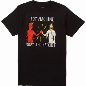 Soft and Light Wear Toy Machine Bury The Hatchet II T-Shirt - Black