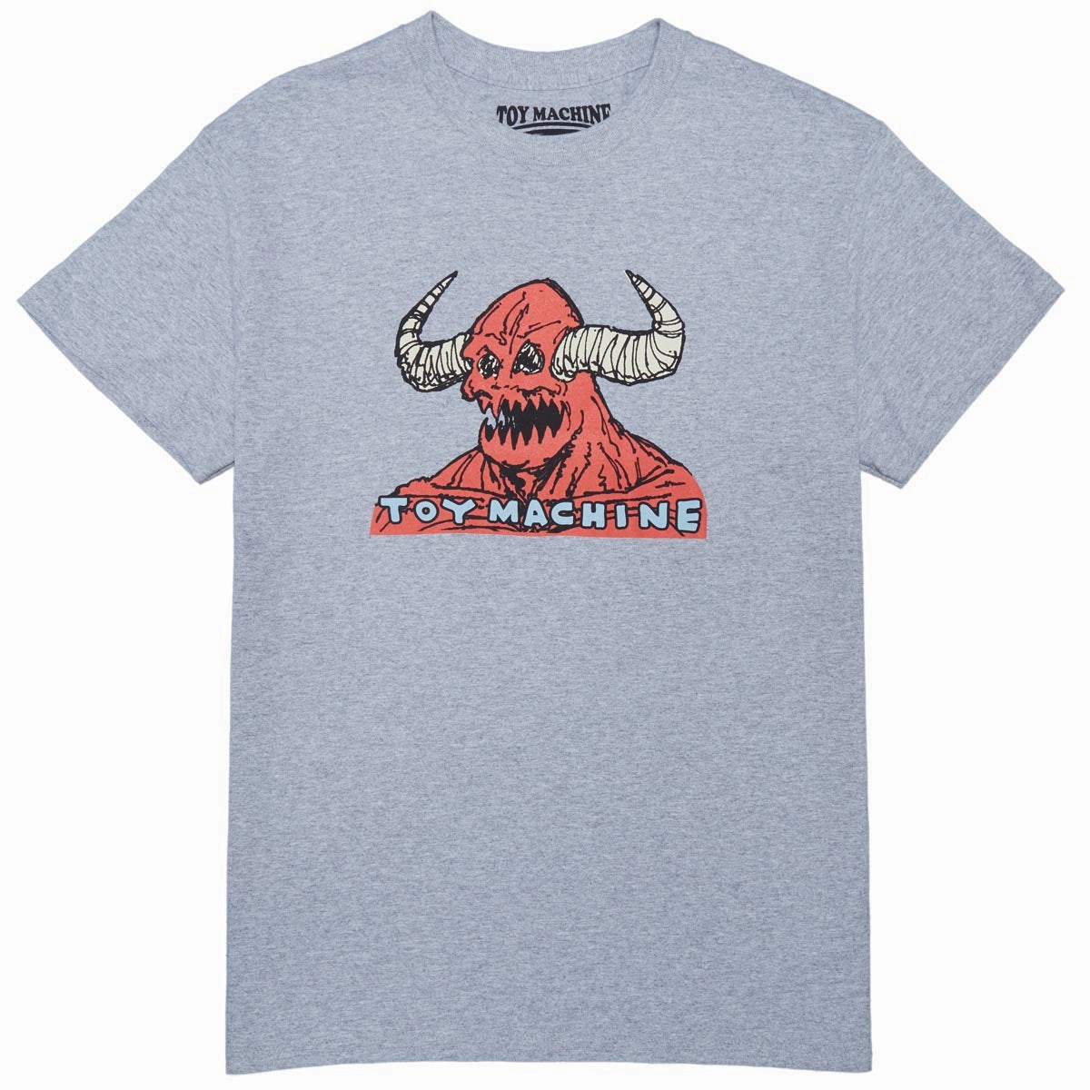 Toy Machine Hell Monster T-Shirt - Heather Grey Cozy Touch