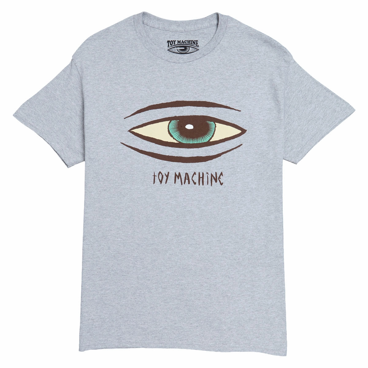 Timeless Look Toy Machine Sect Eye T-Shirt - Grey