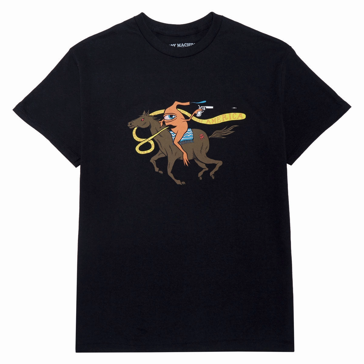 Abrasion resistant Trendy All-Day Toy Machine Thoughts And Prayers T-Shirt - Black