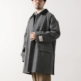 TRADITIONAL WEATHERWEAR / HARROGATE mid-length field coat Comfortable Fabric Modern Utility