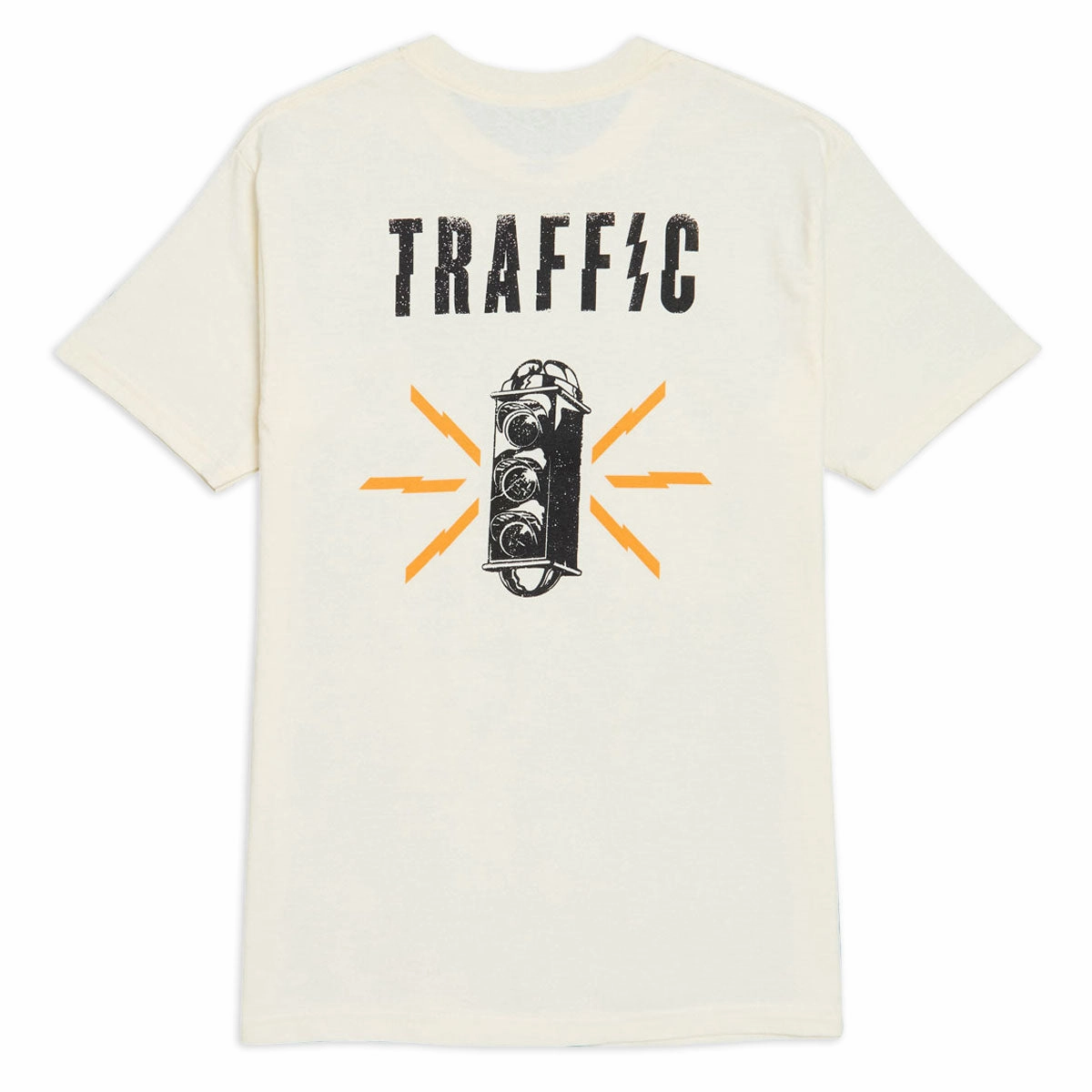 casual top kids' Traffic Caution T-Shirt - Cream