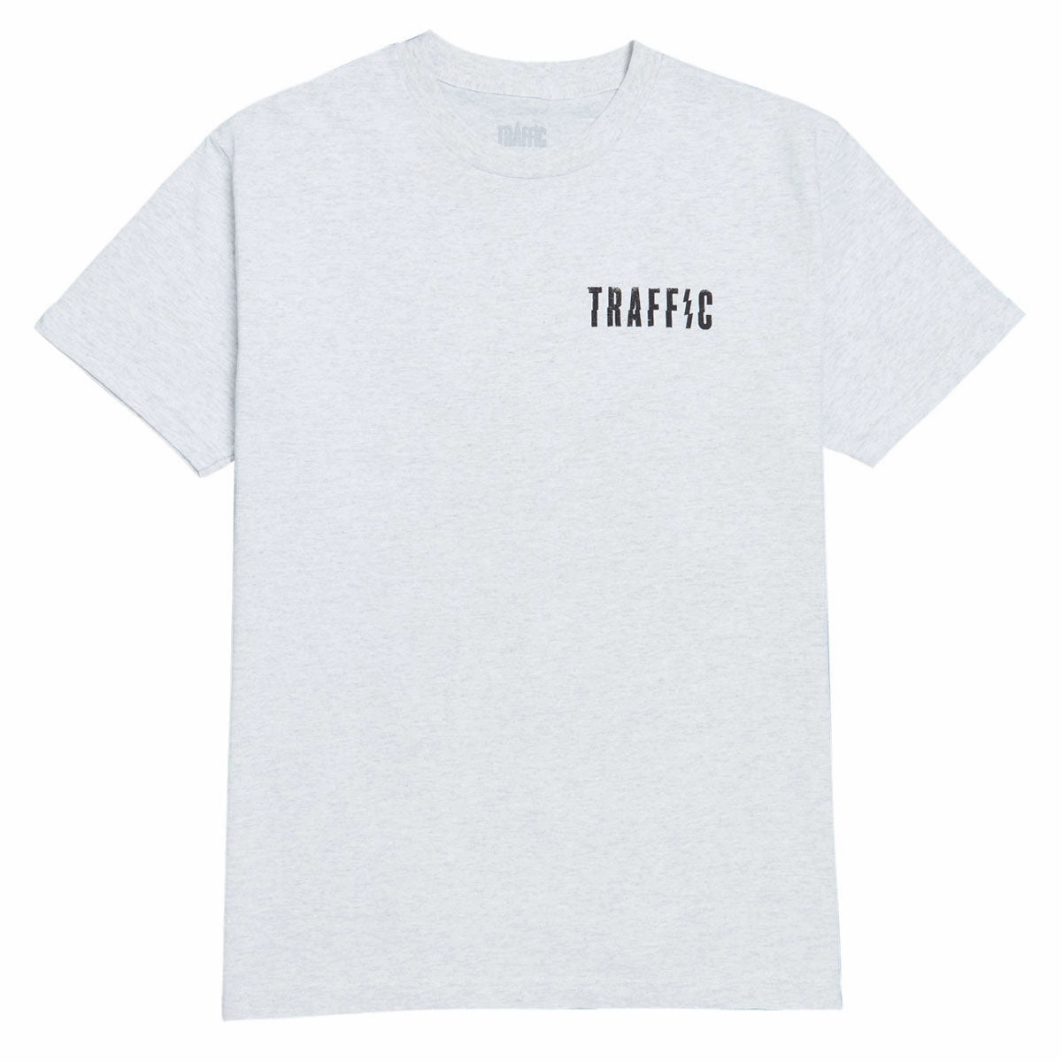 Traffic Caution T-Shirt - Grey Heathered Texture insulated