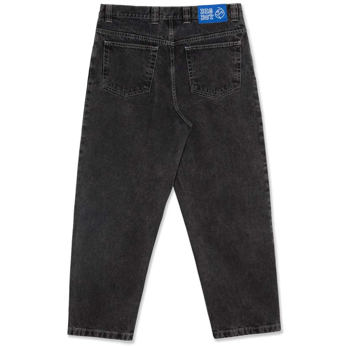 Multi-Purpose Wear Casual Chic Polar Big Boy Jeans - Silver Black