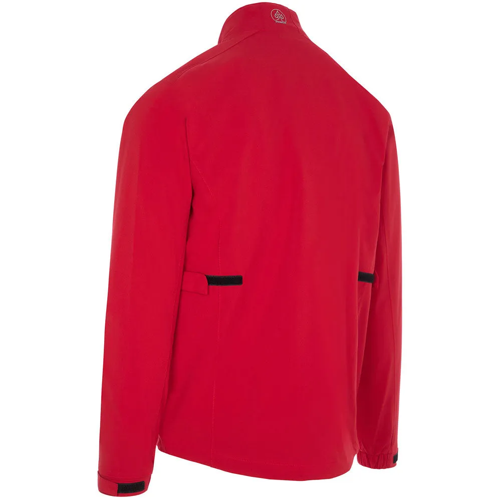 ProQuip Aqualite Waterproof Rain Jacket - Red Wind Shield