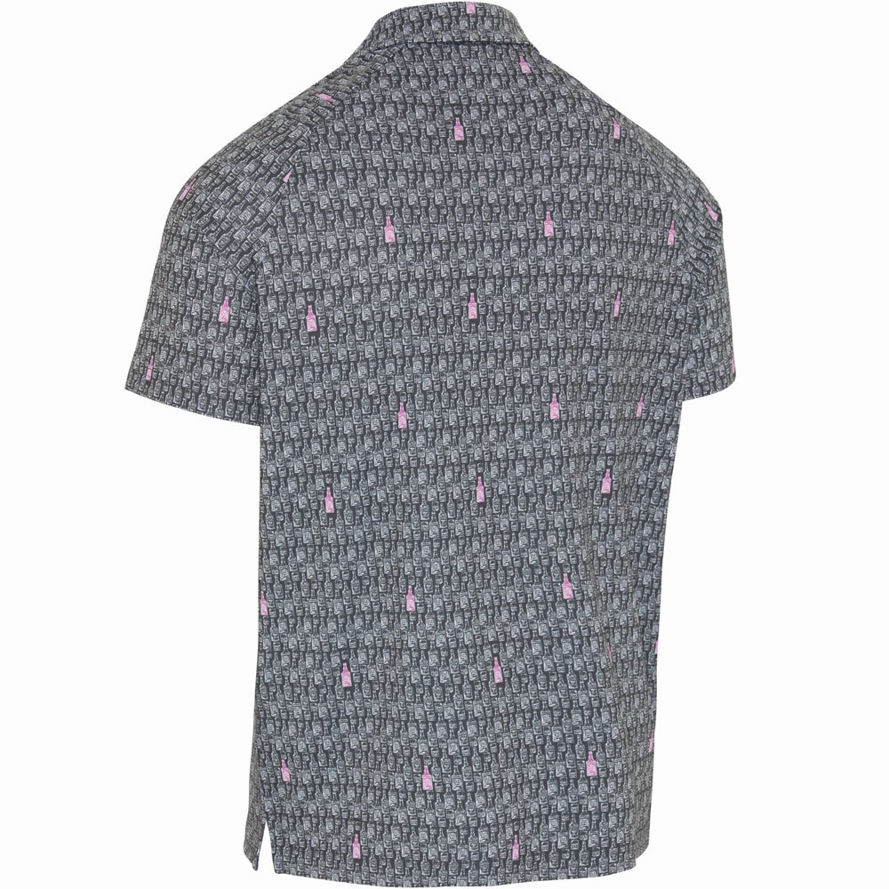 Relaxed Comfort Look Fit for All Seasons Callaway Scotch Novelty Polo Shirt - Asphalt