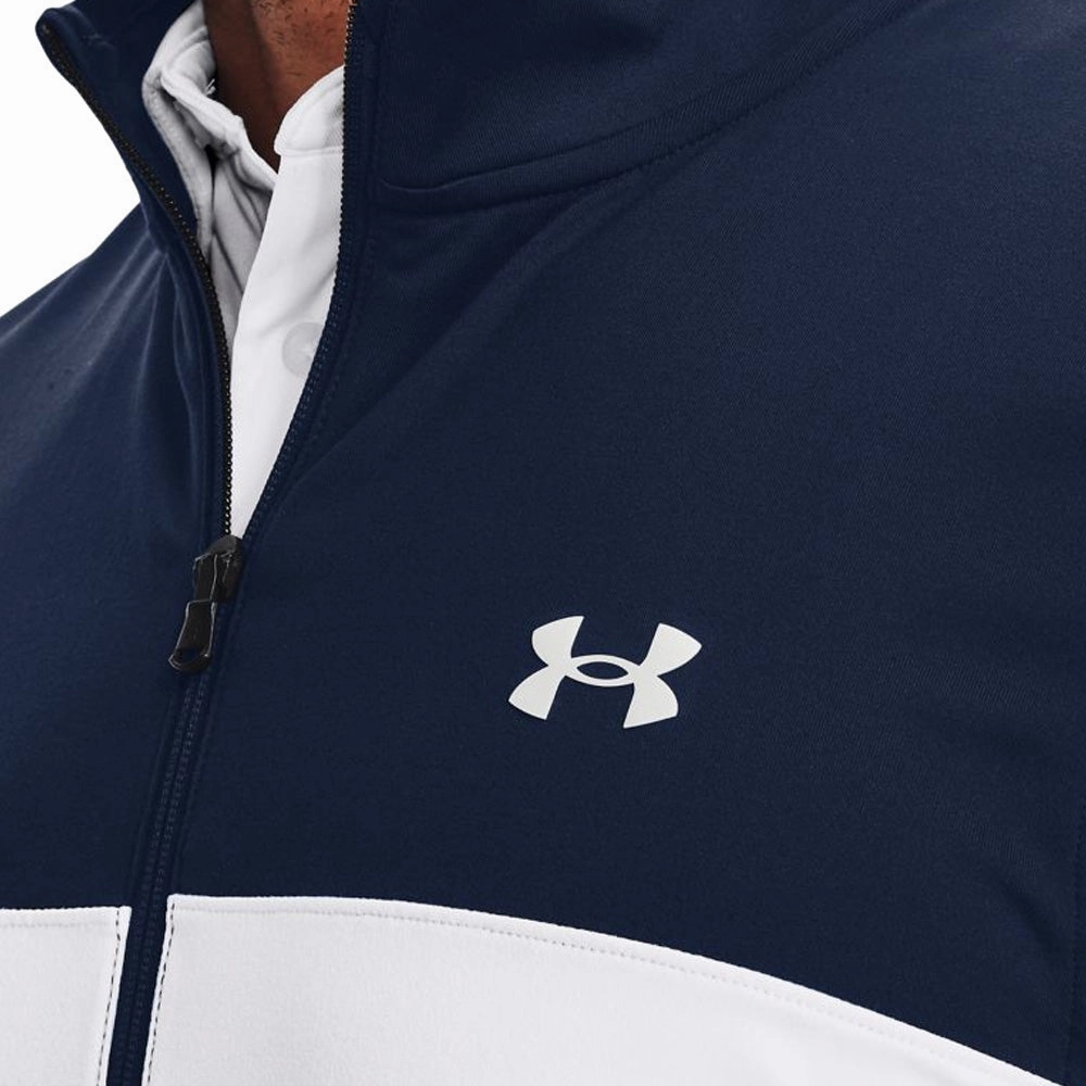 Convenient Chill Wear Under Armour Storm Midlayer Full Zip - Academy Navy