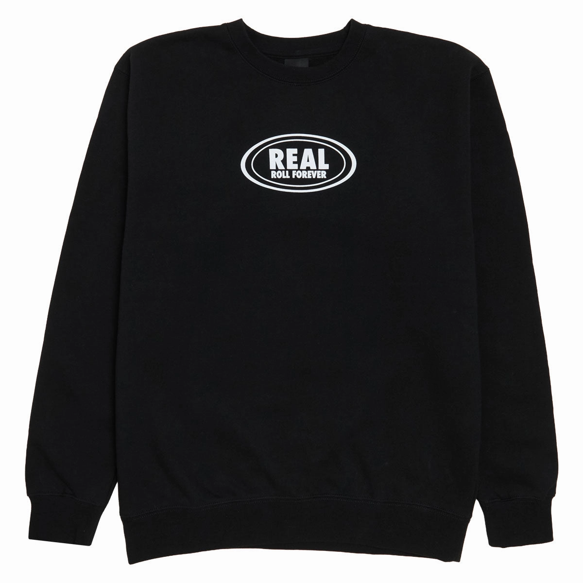 summer cover Real Roll Forever Sweatshirt - Black/White
