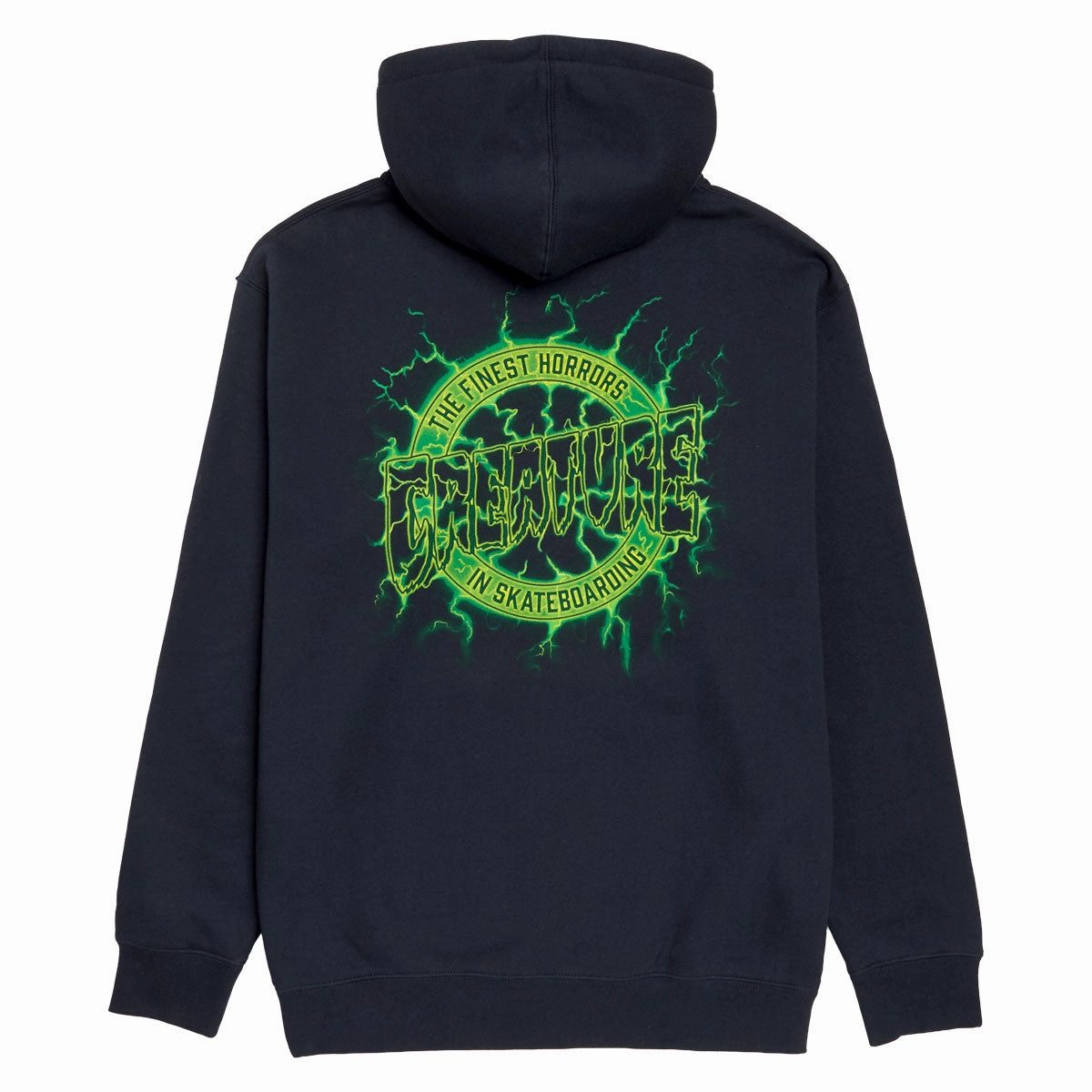 Creature Finest Strike Zip Up Hoodie - Navy Surfing wear Relaxed Comfort