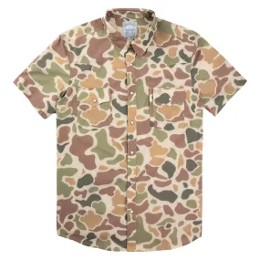 Sendero Confluence Tech Shirt - Field Camo Winter Layering Functional Wear