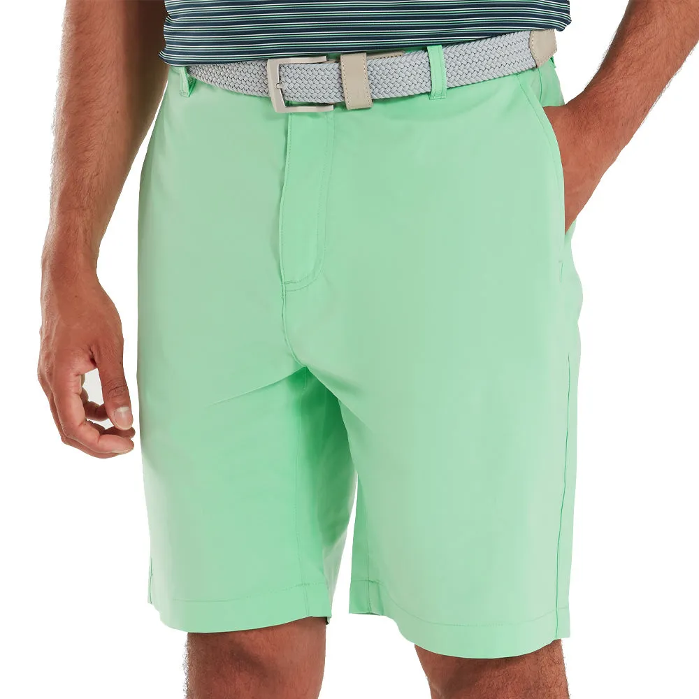 Multi Panel Construction Anti Odor FootJoy Par Shorts - Seafoam