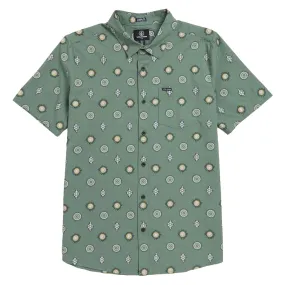 Volcom Mister Fib Shirt - Light Olive Winter Layering Holiday Special