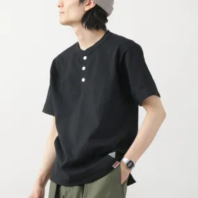 Street Comfort Fresh Comfort Style HEALTHKNIT / HEALTHKNIT x RAG  Henry Neck T-shirt