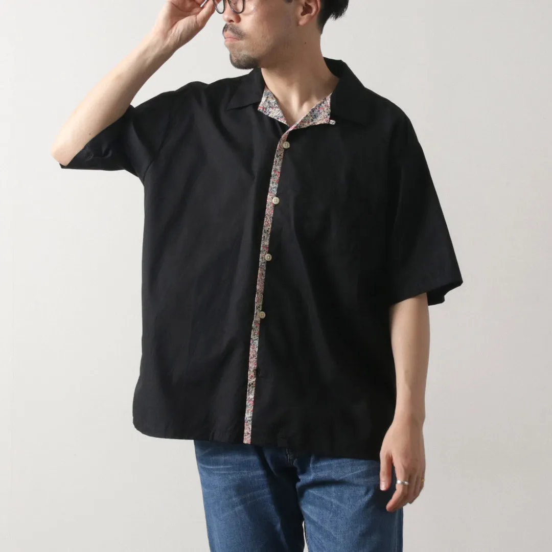 Twill Weave ILL ONE EIGHTY / Liberty Open Collar Shirt