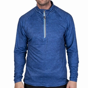 product cycling suitable endurance Island Green Raglan Sleeve Top Layer - Blue Marl