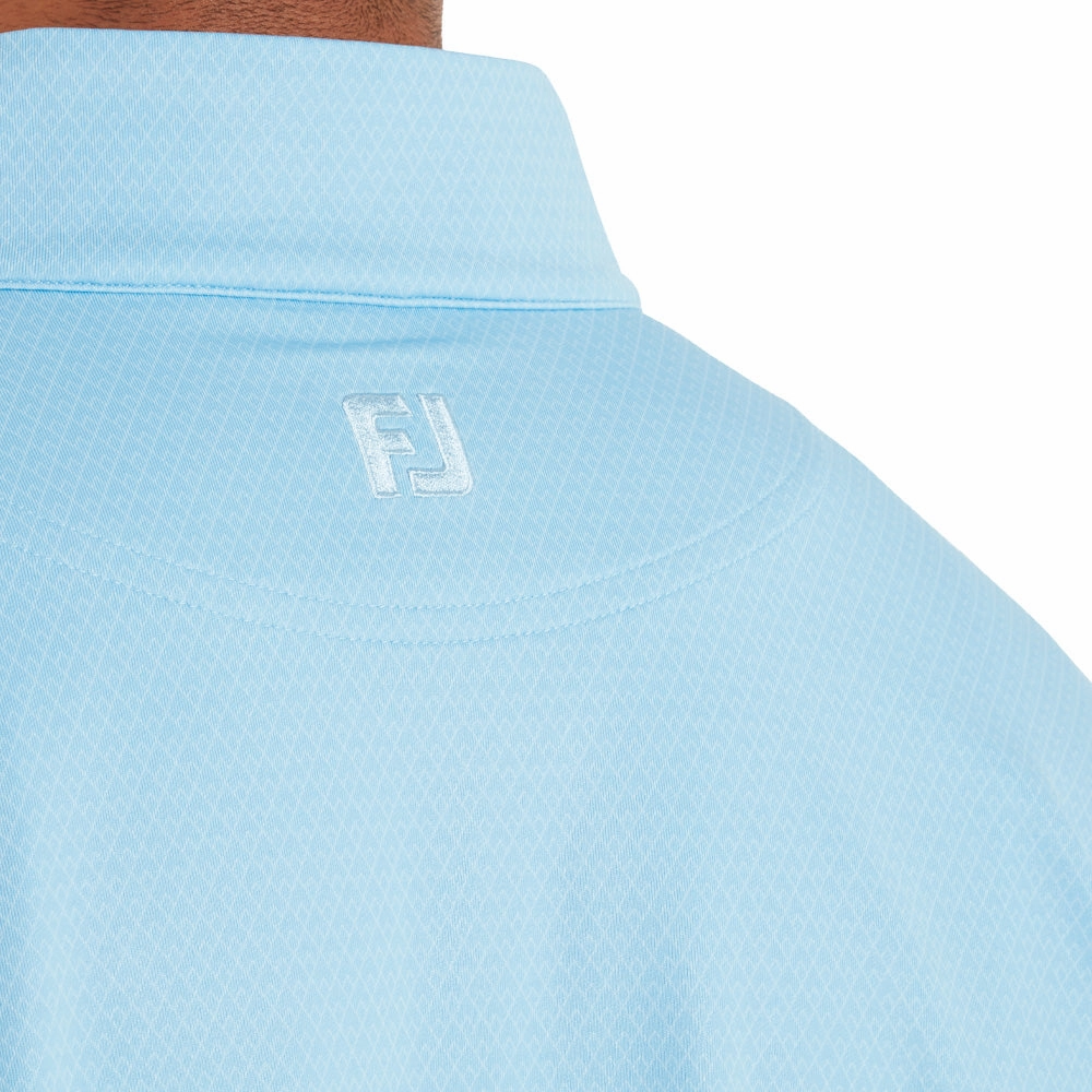 product mountain adventure spirit FootJoy Tonal Deco Diamond Chillout 1/4 Zip - Air Blue