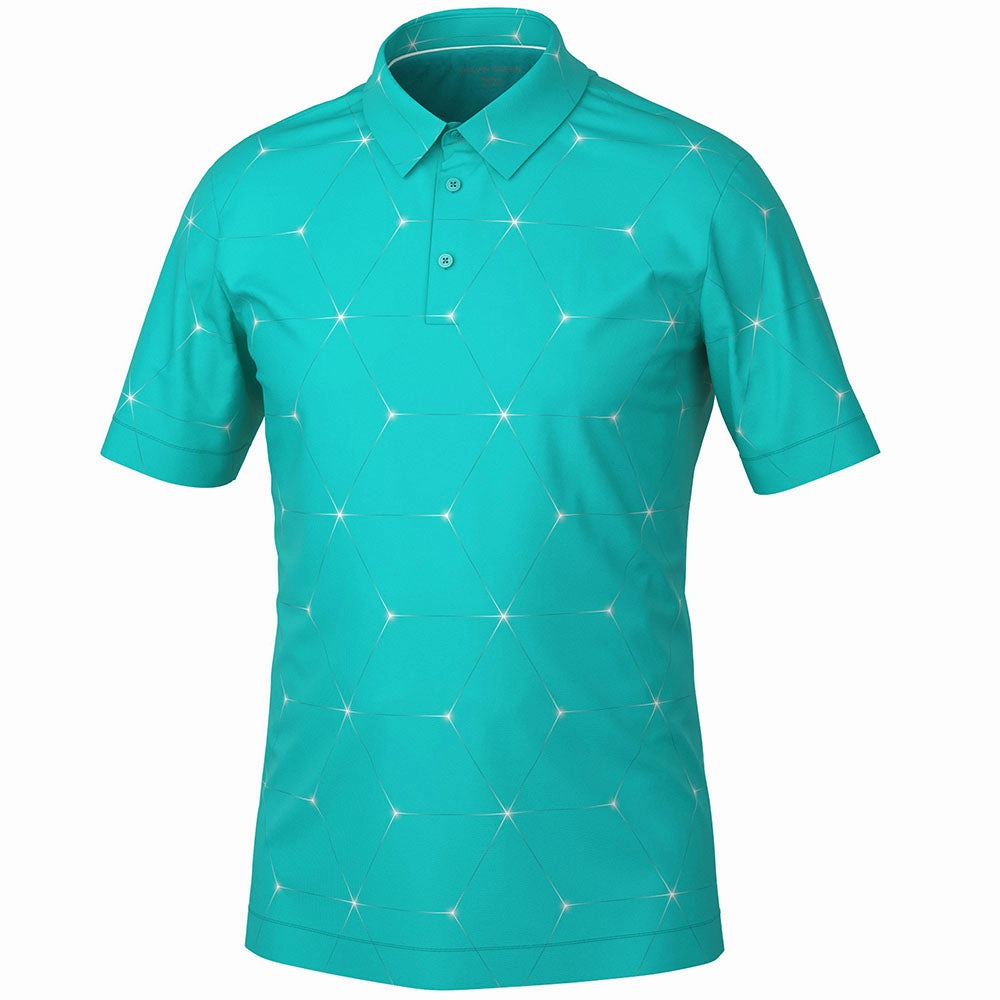 Chic Design Galvin Green Milo Polo Shirt - Atlantis Green