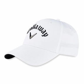 Ventilated Design Fresh Combo Callaway Liquid Metal Adjustable Cap - White