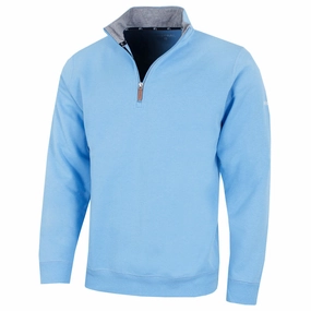 Customer Satisfaction ProQuip Mistral 1/4 Zip Sweater - Pale Blue