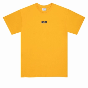 Fit For All Day Sci-Fi Fantasy Tiny Big Logo T-Shirt - Gold