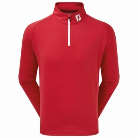 product holiday wear celebration FootJoy Performance Chill-Out Pullover - Red