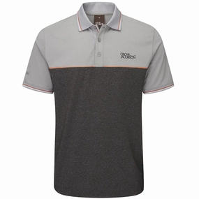 Oscar Jacobson Belford Polo Shirt - Dark Grey Sporty Style Wear