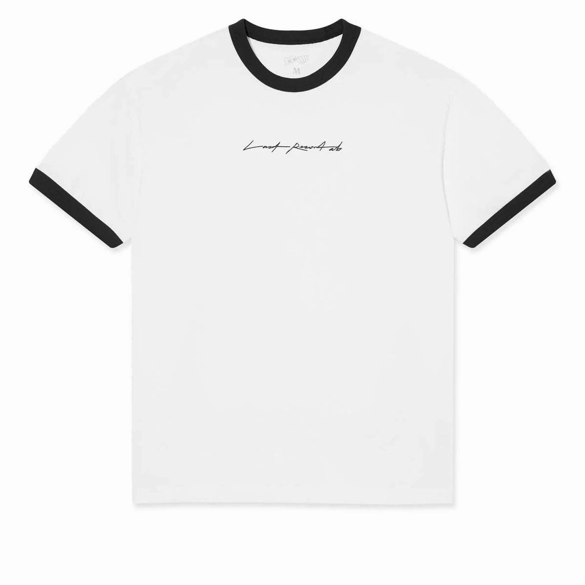 Active Trend dry cleanable Last Resort AB Signature Ringer T-Shirt - White/Black