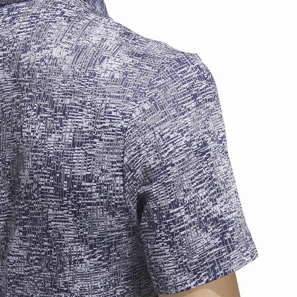 adidas Aerial Jacquard Polo Shirt - Grey Three Daily Outfit Style