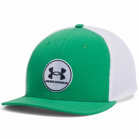 Cool Wear Under Armour Iso-chill Drive Low Stretch Fit Cap - Green/Midnight Navy