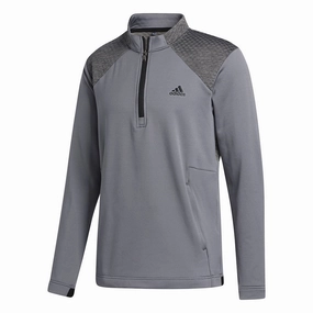adidas COLD.RDY 1/4 Zip Pullover - Grey Three product sporty style statement
