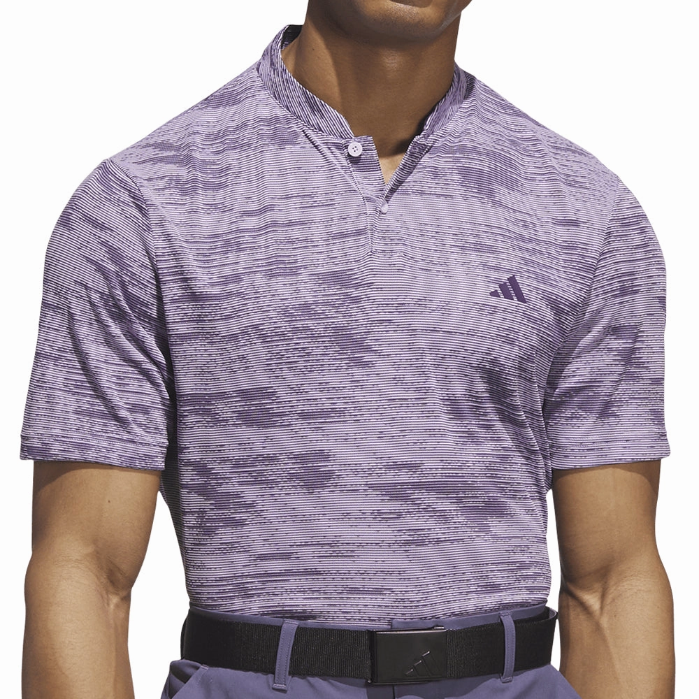 adidas Ultimate365 Sport Collar Polo Shirt - Powder Plum Heavyweight Weave