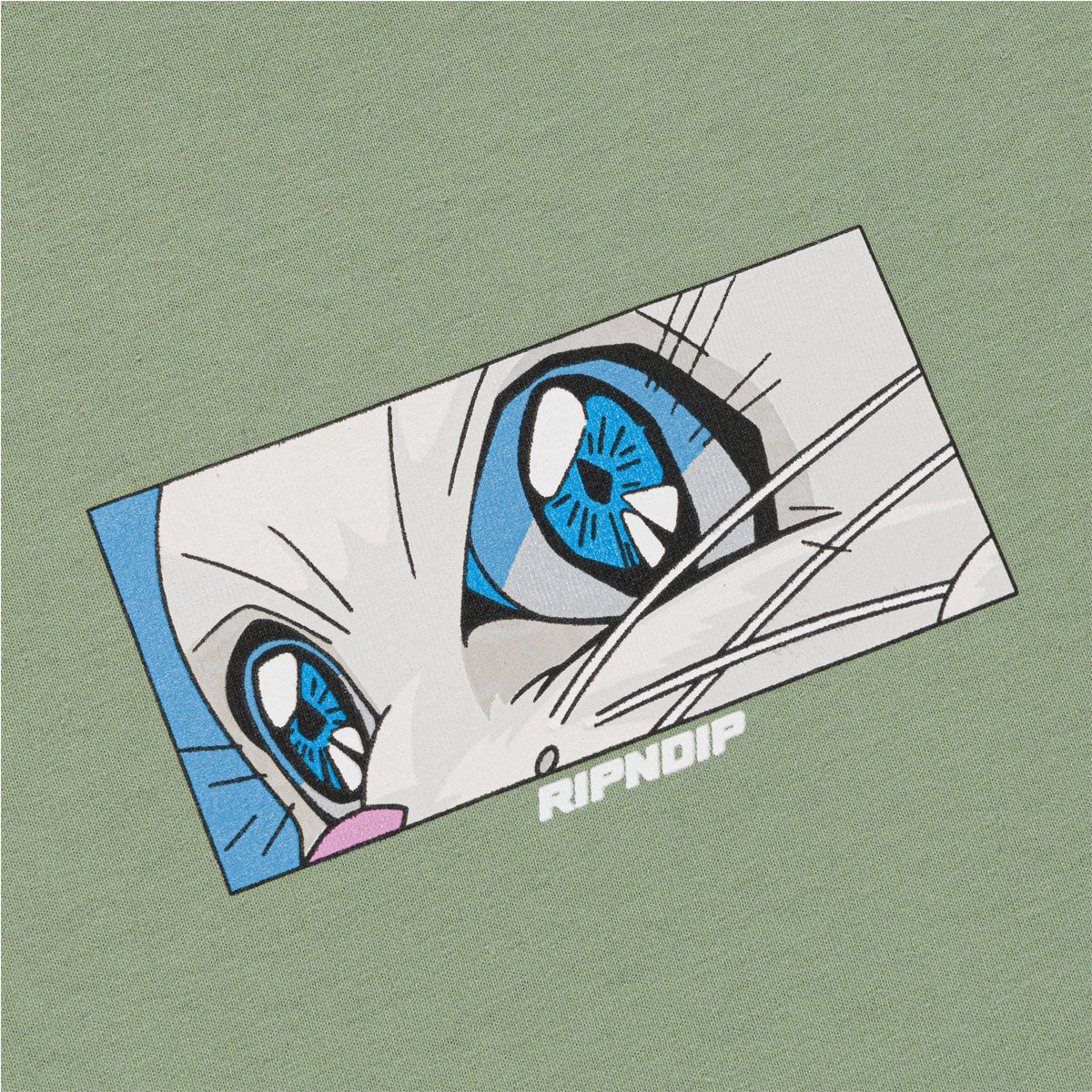 RIPNDIP Metal Claw T-Shirt - Dusty Olive WrinkleResistant LayeringFriendly