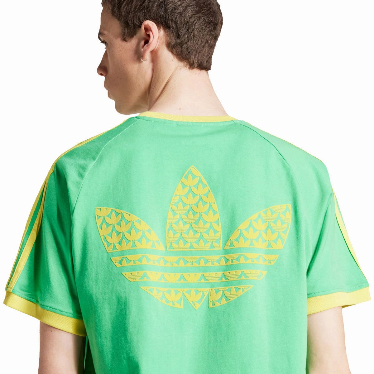 Adidas Monogram Cali T-Shirt - Energy Green Non Irritating Seams