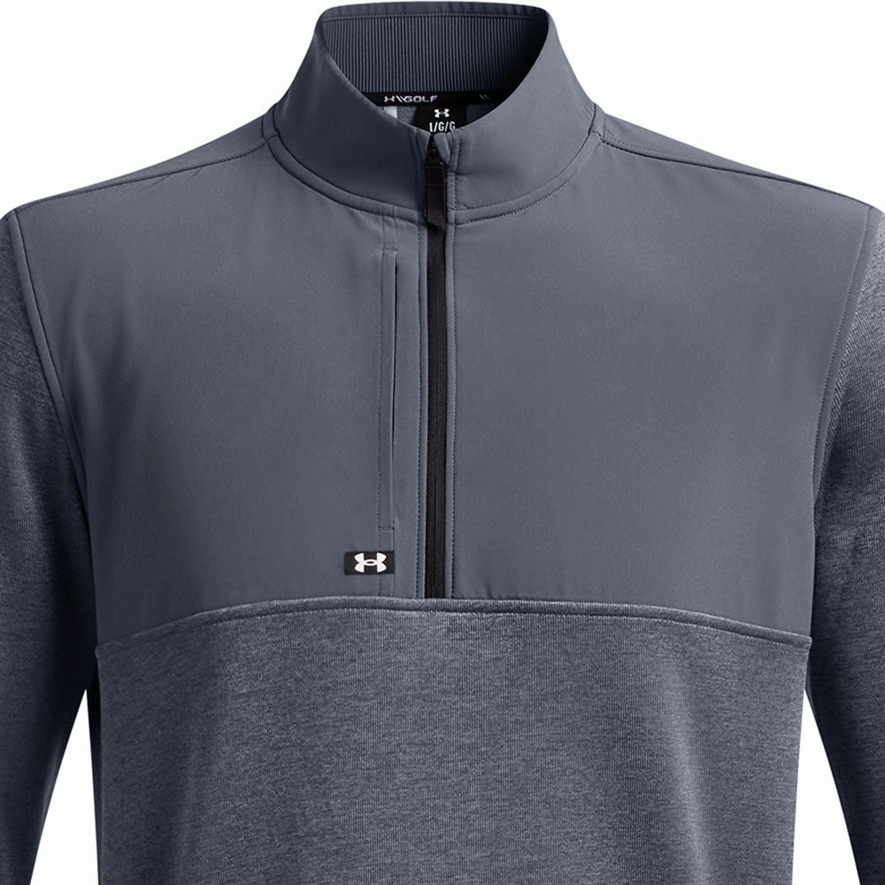 Under Armour Drive Storm Sweater Fleece 1/2 Zip - Downpour Gray/Gravel non hooded