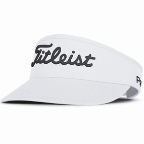 Daywear Option Soft Texture Titleist Tour Visor - White/Black