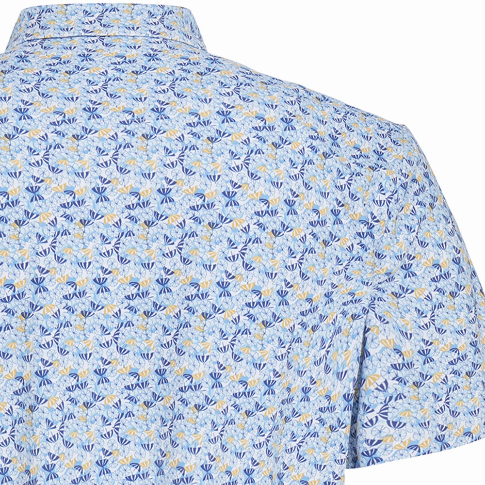 Original Penguin Umbrella Novelty Polo Shirt - Aquarius Casual Comfort Fit Outdoor Style