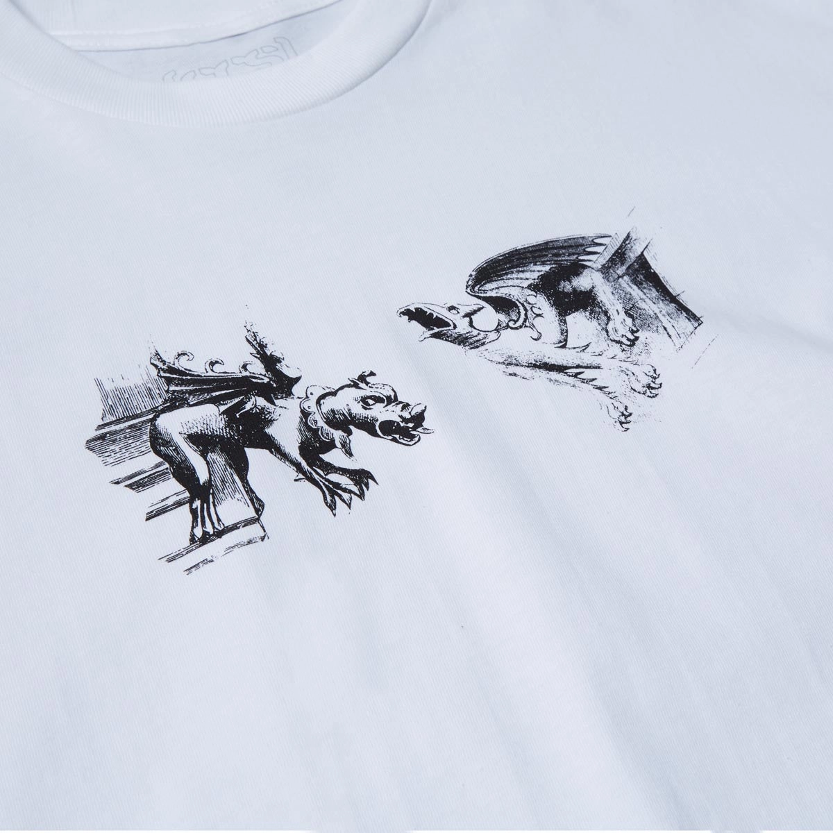 Street Comfort Style Fashion Layering CCS Cathedral T-Shirt - White
