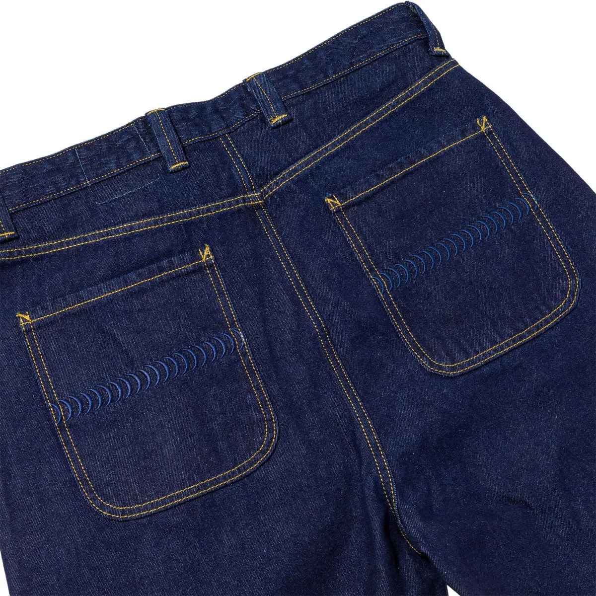 Durable Seams UV Protection Spitfire Bighead Fill Denim Jeans - Dark Wash