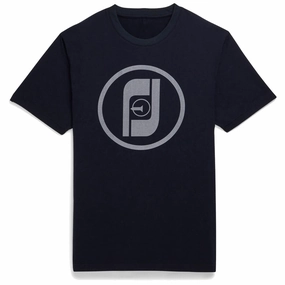 Boat Neck FootJoy Heritage Graphic T-Shirt - Navy
