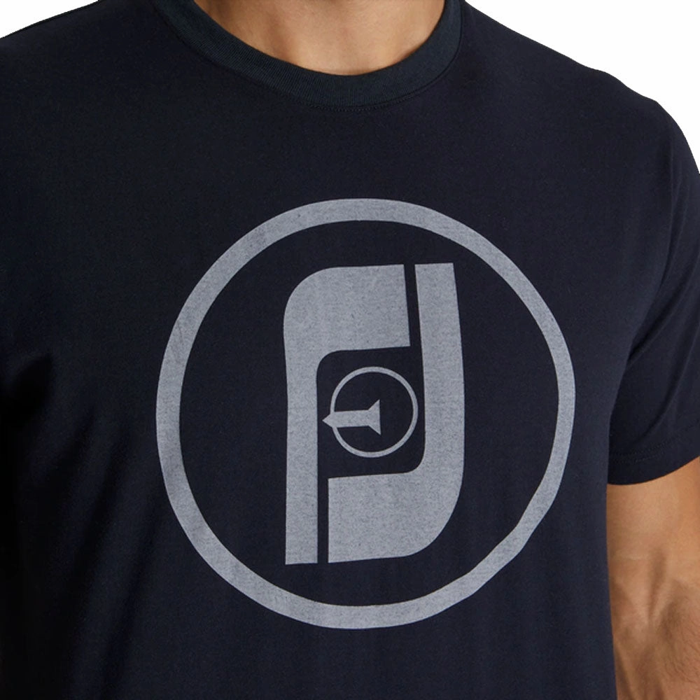 Seasonal top FootJoy Heritage Graphic T-Shirt - Navy