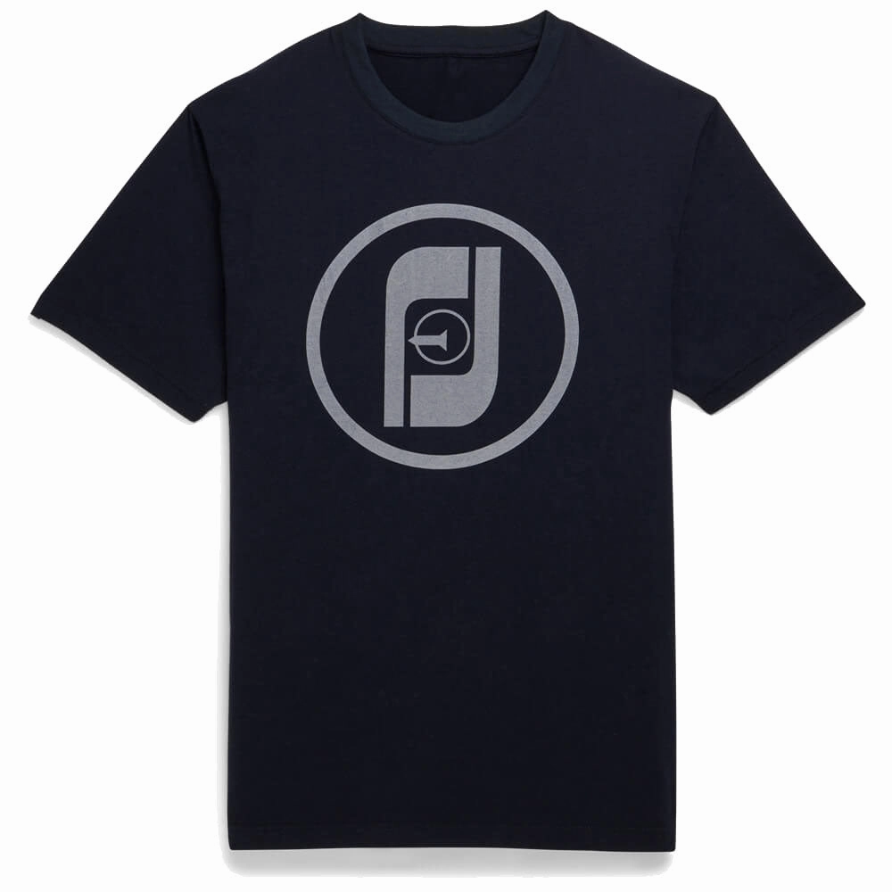 FootJoy Heritage Graphic T-Shirt - Navy Stylish Day Wear